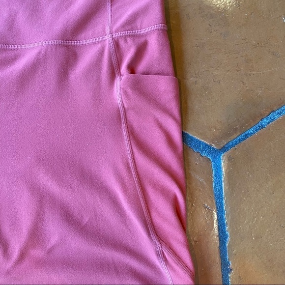 ATHLETA $98 Salutation Stash Pocket 7/8 Tight - Size 1X - Mauve YOGA Athletic - Picture 4 of 12